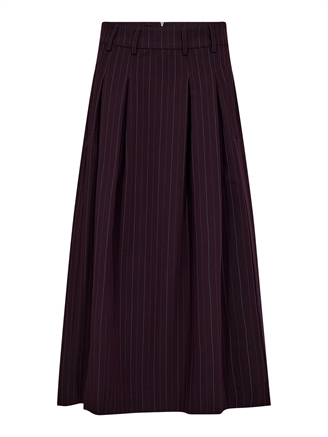Co'Couture TrinnyCC Pleat Skirt Plum